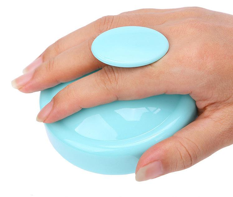 Щетка для головы и мытья волос силиконовая массажная Голубой - фото 2 Щетка для головы и мытья волос силиконовая массажная Голубой - фото 2