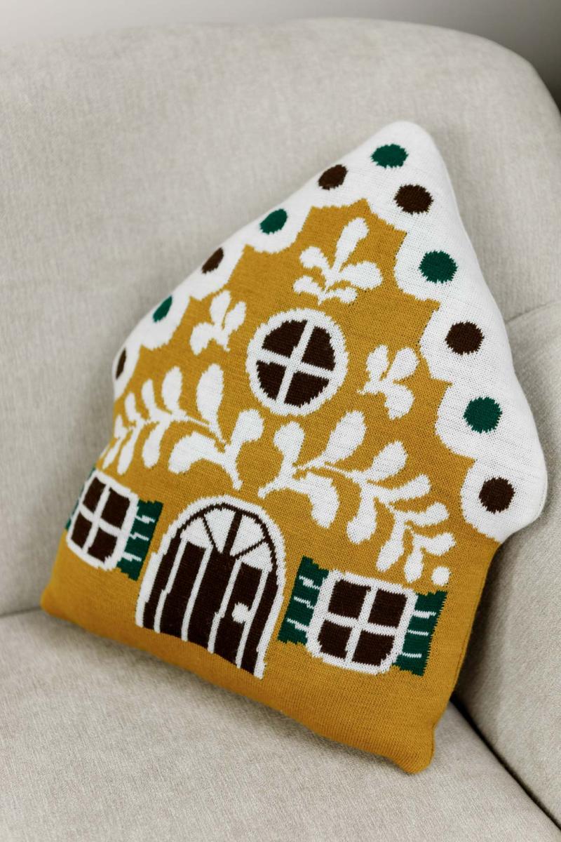 Декоративная подушка Домик 40 см (038426)