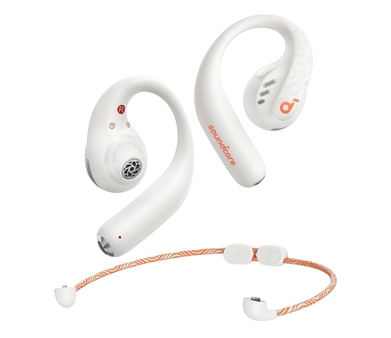 Навушники TWS Anker SoundCore AeroFit Pro White (A3871G21)