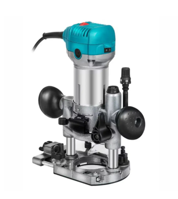 Фрезер ручний електричний BOXER BX-214 2000 Вт 13000-30000 об/хв цанги 6/8 мм 12 фрез (36249001)