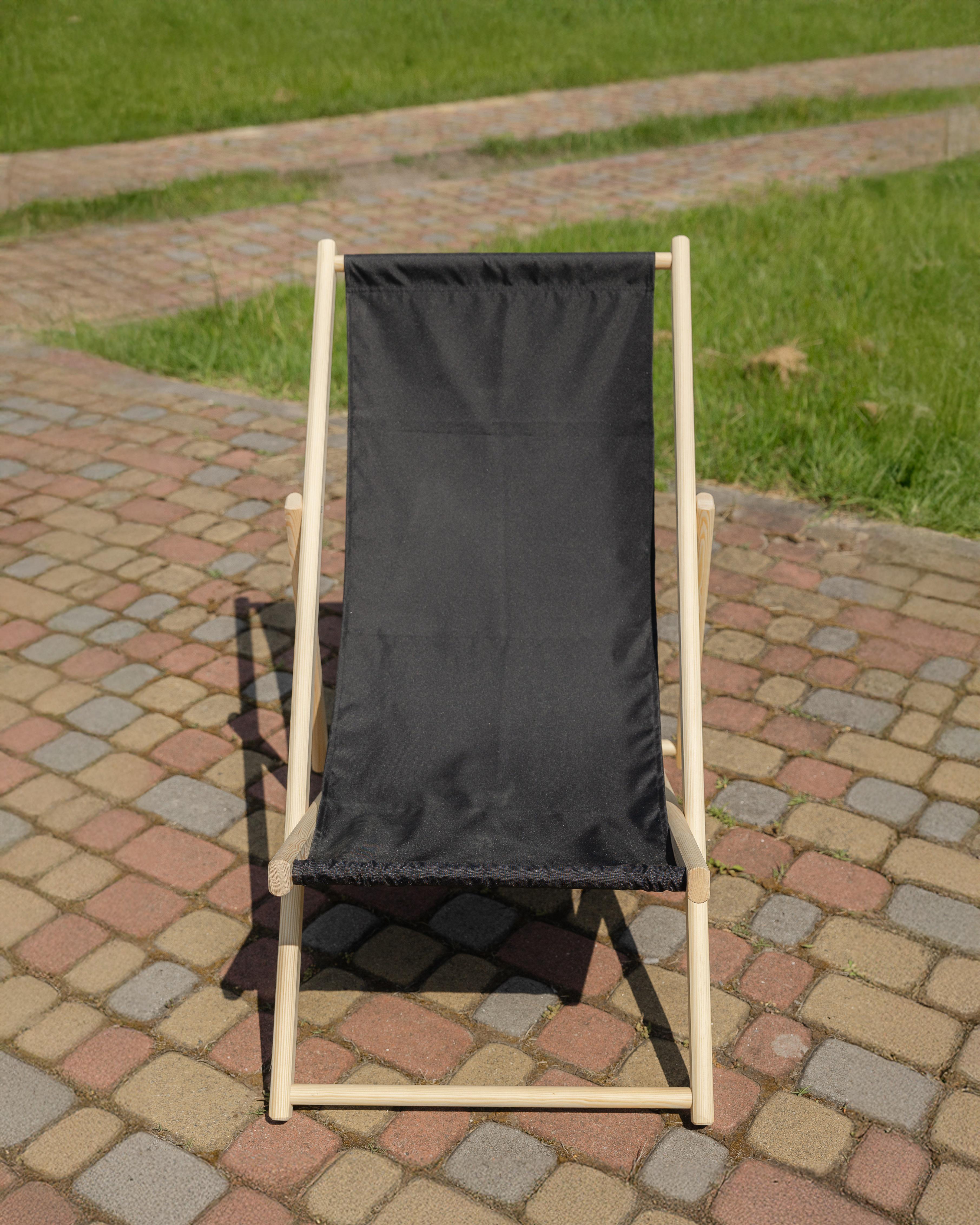 Шезлонг для дачи тканевый XRmaster Черный (КШ-017) - фото 3 Шезлонг для дачи тканевый XRmaster Черный (КШ-017) - фото 3