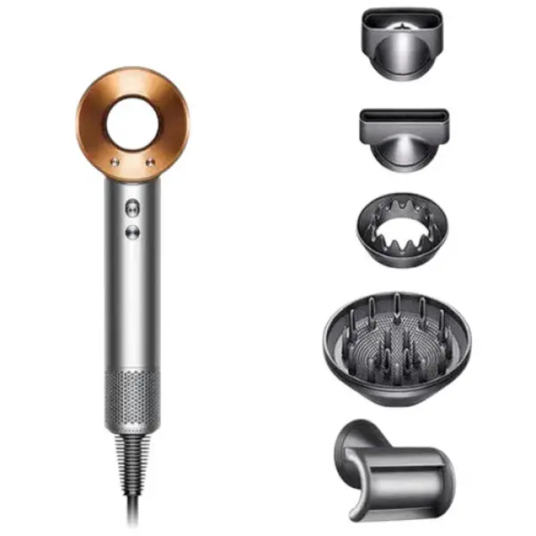 Фен стайлер для волос Supersonic Premium 1600 Вт 5 насадок 3 режима скорости