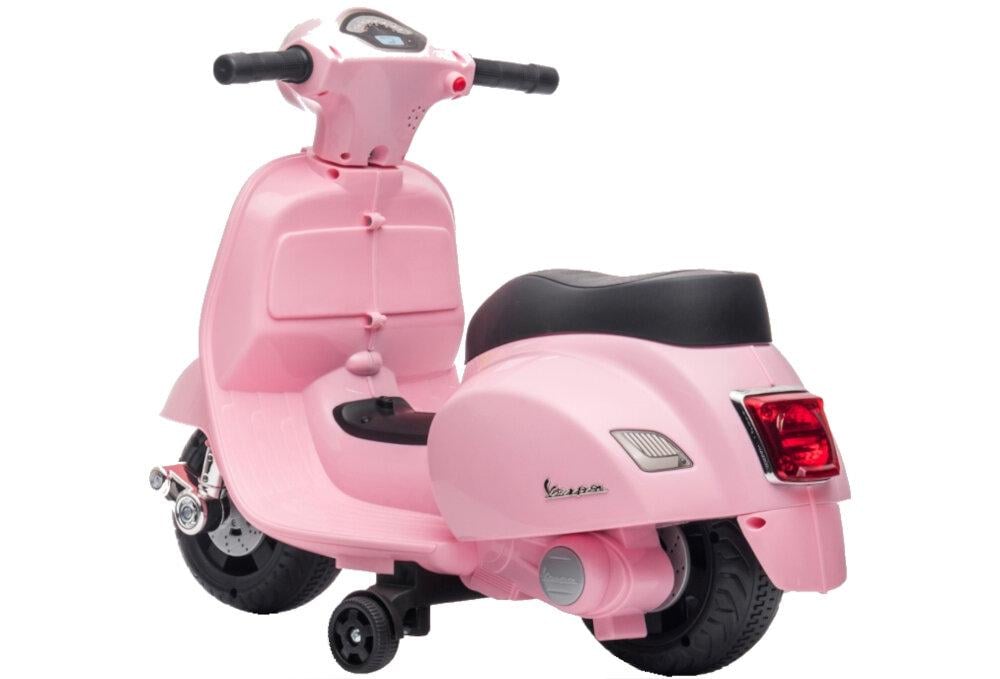 Скутер детский электрический Sun Baby Scooter Vespa Розовый - фото 2