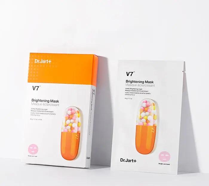 Маска осветляющая ультратонкая Dr.Jart+ V7 Brightening Mask 30 г (10579664) - фото 4