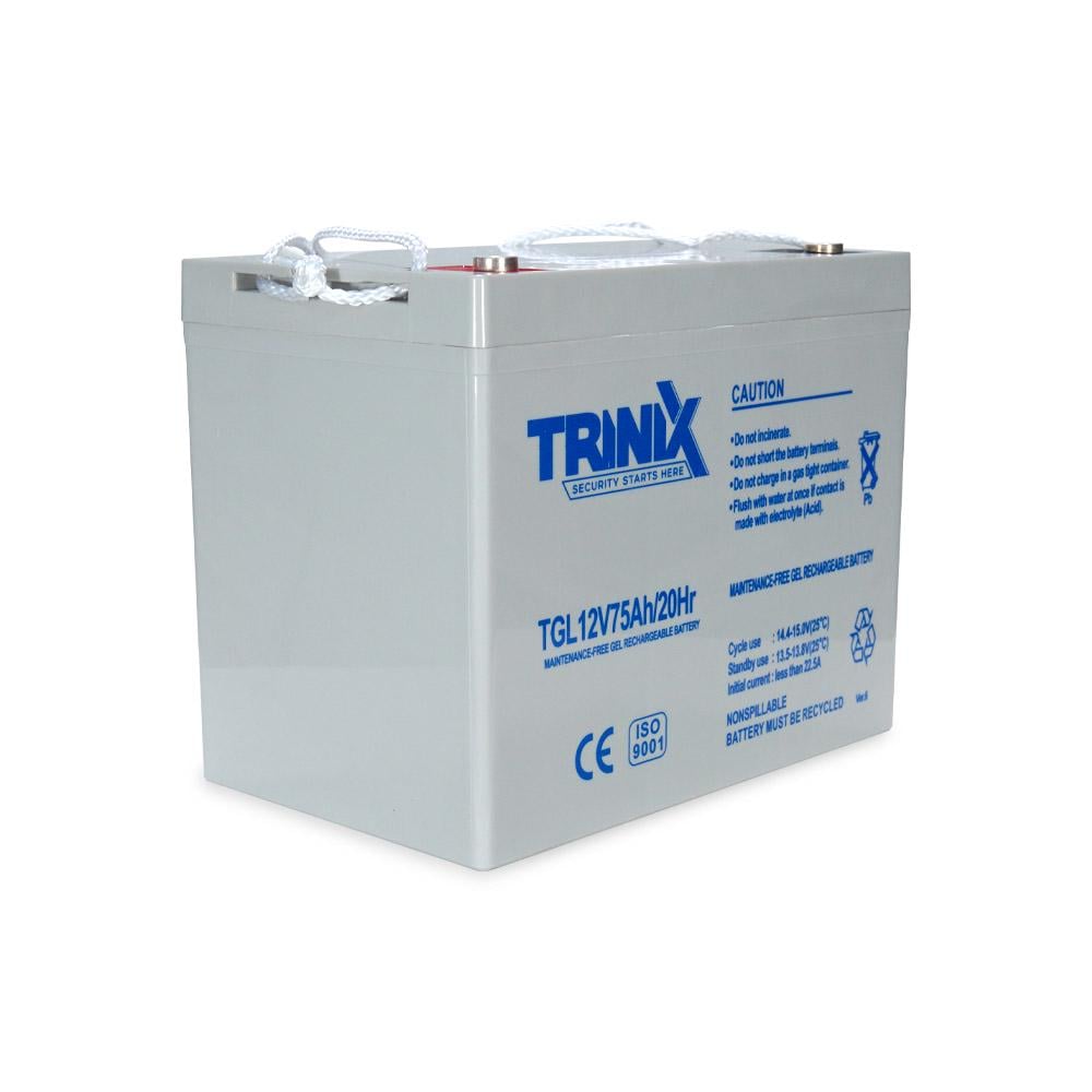 Аккумулятор гелевый Trinix TGL12V75Ah/20Hr (44-00017) - фото 4