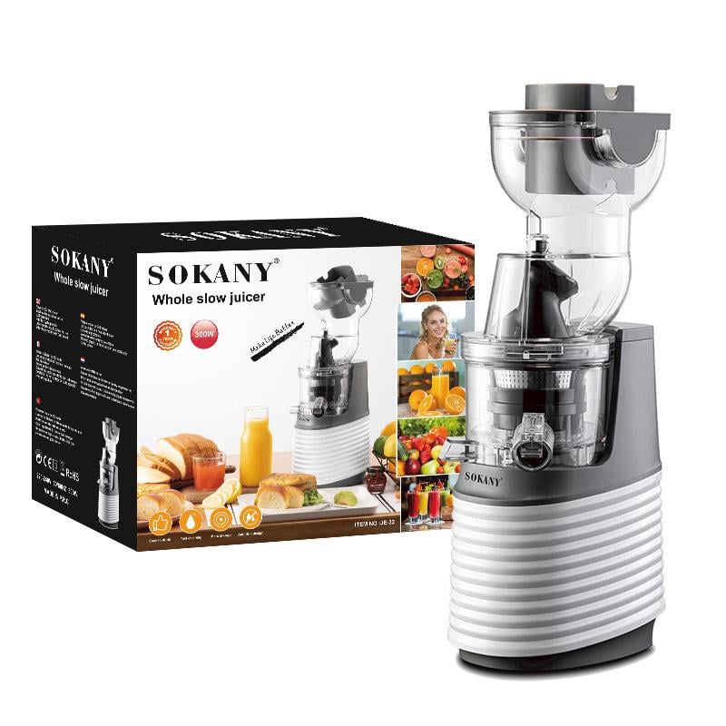 Соковыжималка Sokany JE-32 комбинированная (802285) - фото 5 Соковыжималка Sokany JE-32 комбинированная (802285) - фото 5