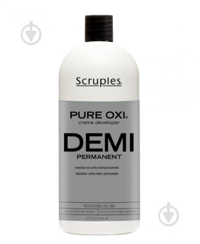 Окислитель Scruples PURE OXI Demi-Permanent Creme Developer 1L (878) - фото 1