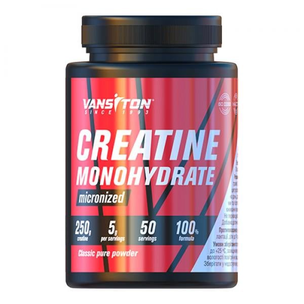 Креатин моногідрат Vansiton Creatine Monohydrate 250 g