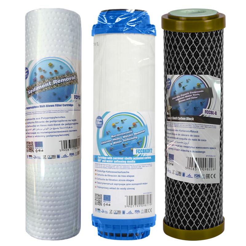 Набор картриджей Aquafilter комплексная очистка/защита от бактерий умягчение серия GOLD (2247533673) Набор картриджей Aquafilter комплексная очистка/защита от бактерий умягчение серия GOLD (2247533673)