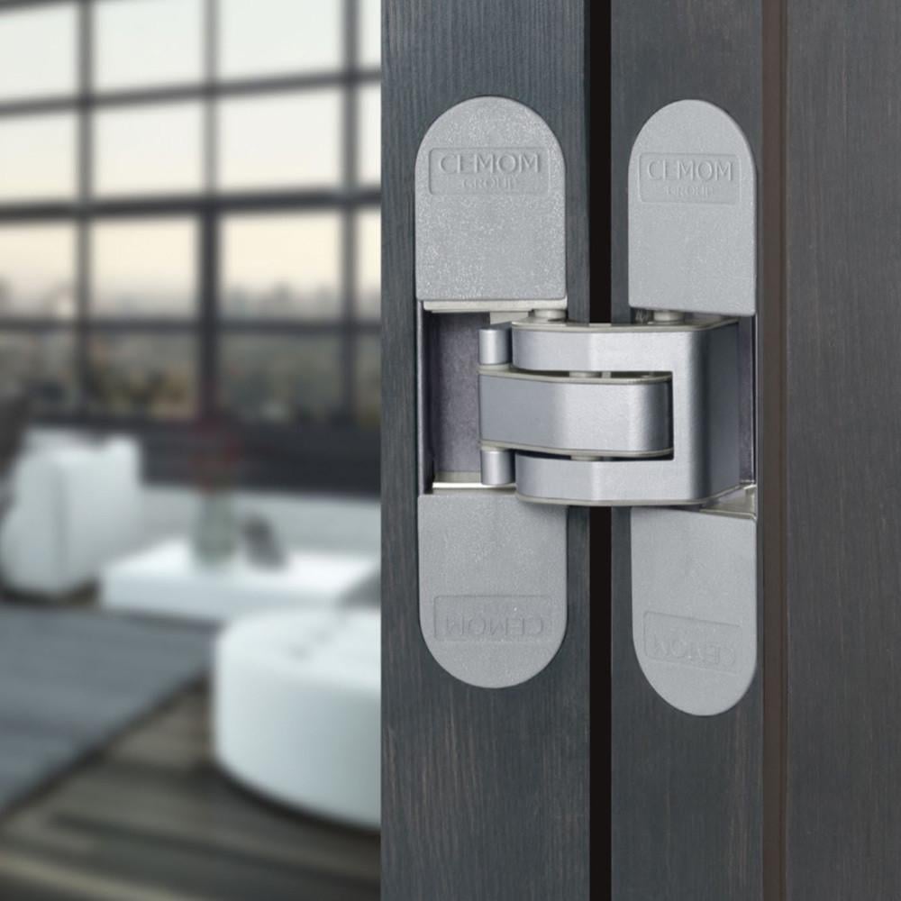 Прихована петля CEMOM Estetic 80/A 111,5x29 мм нікель (80/A-8050) - фото 3 Прихована петля CEMOM Estetic 80/A 111,5x29 мм нікель (80/A-8050) - фото 3