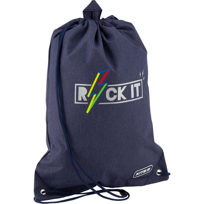 Сумка для обуви KITE Education Rock it 46x33 см Темно-синий (K20-600M-10)