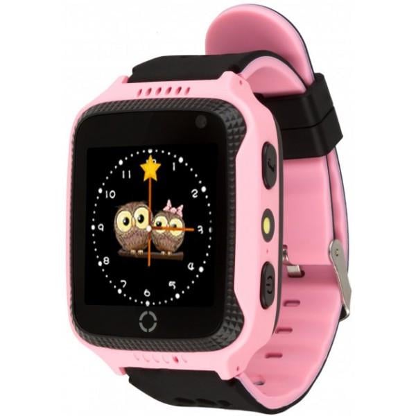 Смарт-часы-телефон детский Q529 с GPS с камерой SIM-картой Pink (17640)