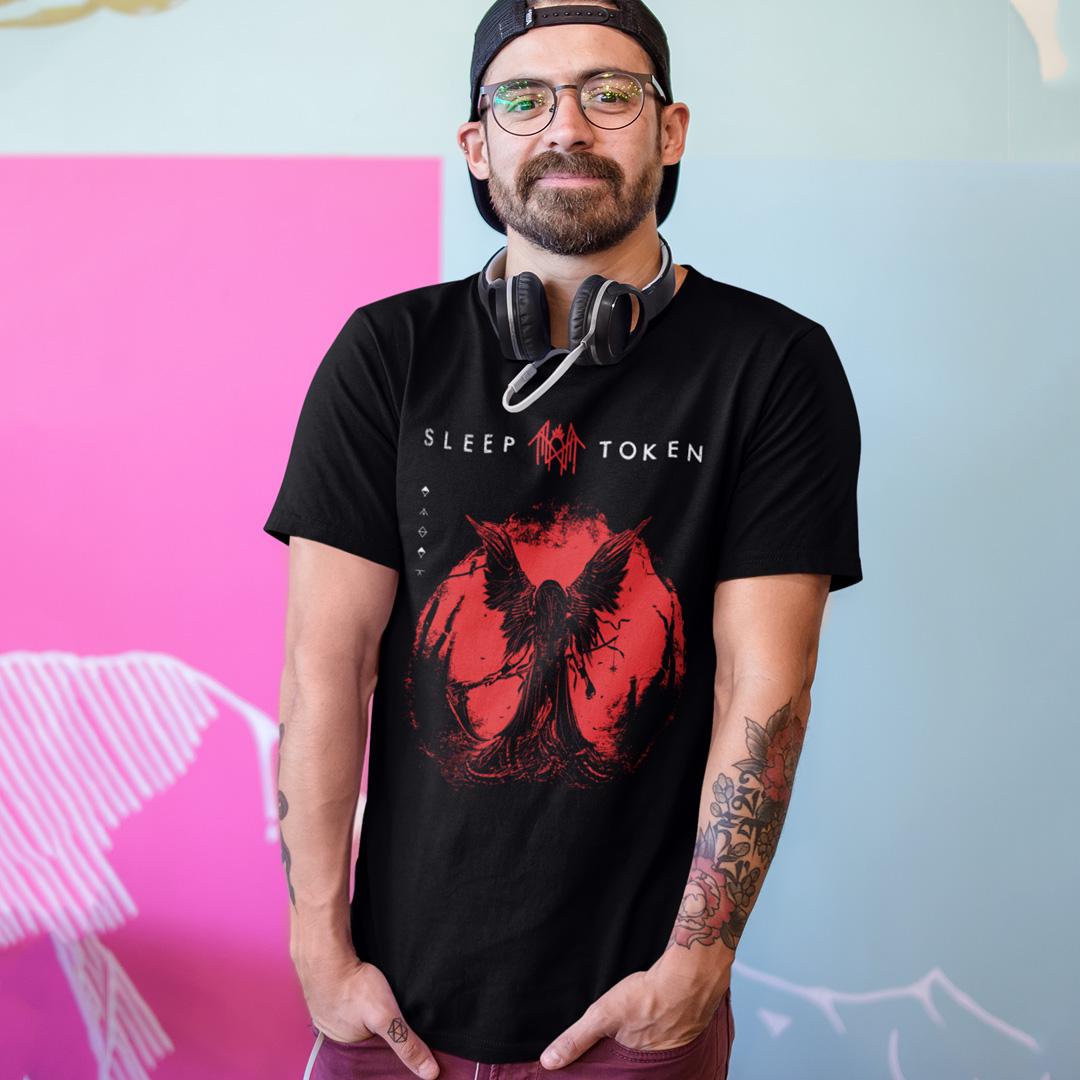 Футболка унисекс Sleep Token Red Reaper Angel 4XL Черный (0000010031) Футболка унисекс Sleep Token Red Reaper Angel 4XL Черный (0000010031)