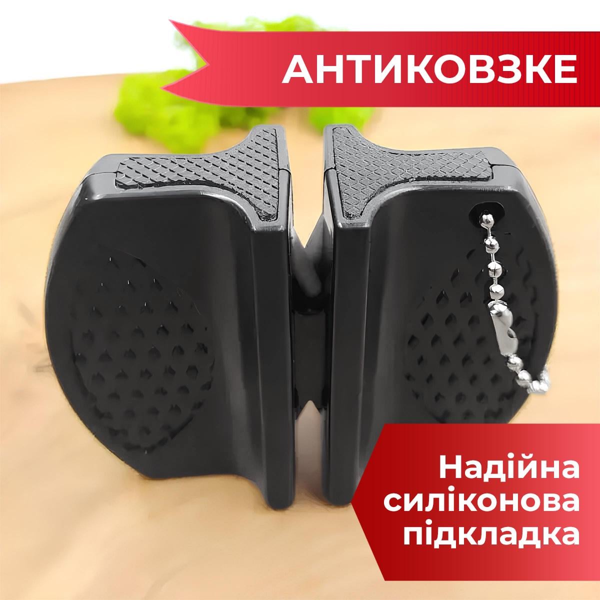 Точилка-міні для ножів кишенькова Kayfovo TO- 1 Red (28945) - фото 6