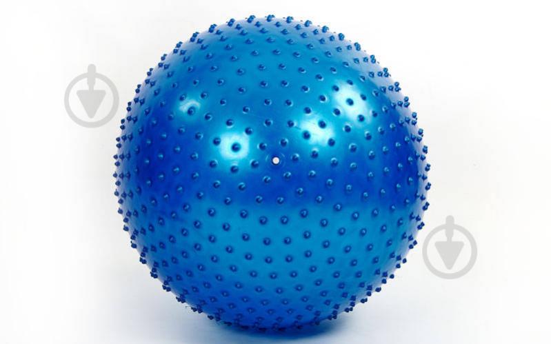 Фитбол массажный Zelart FI-1987-65 65 см Синий (FI-1987-65_Синий)