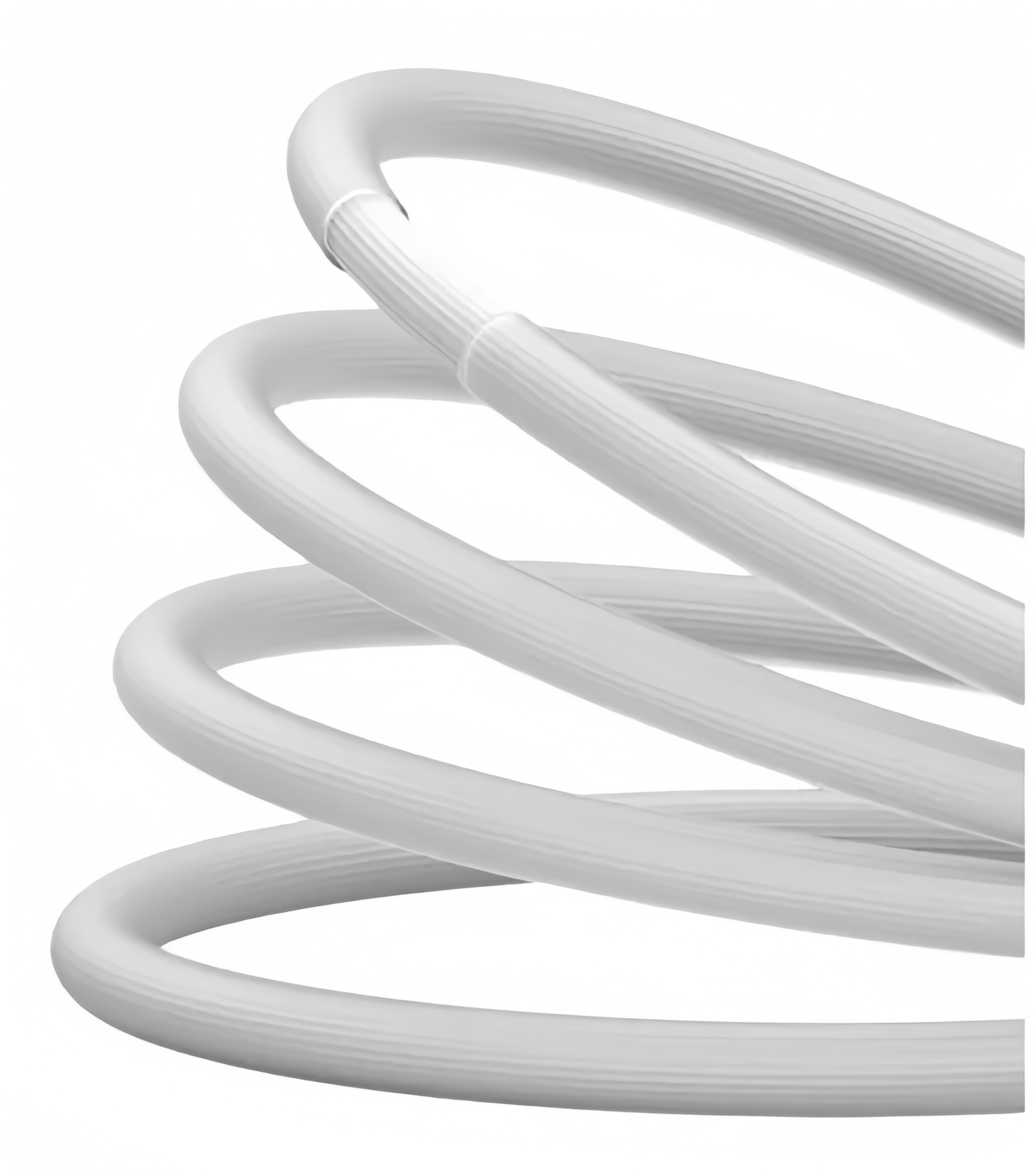 Кабель зарядки BASEUS CoolPlay Series Fast Charging Type-C to Type-C 100W 1 м (white) - фото 4 Кабель зарядки BASEUS CoolPlay Series Fast Charging Type-C to Type-C 100W 1 м (white) - фото 4