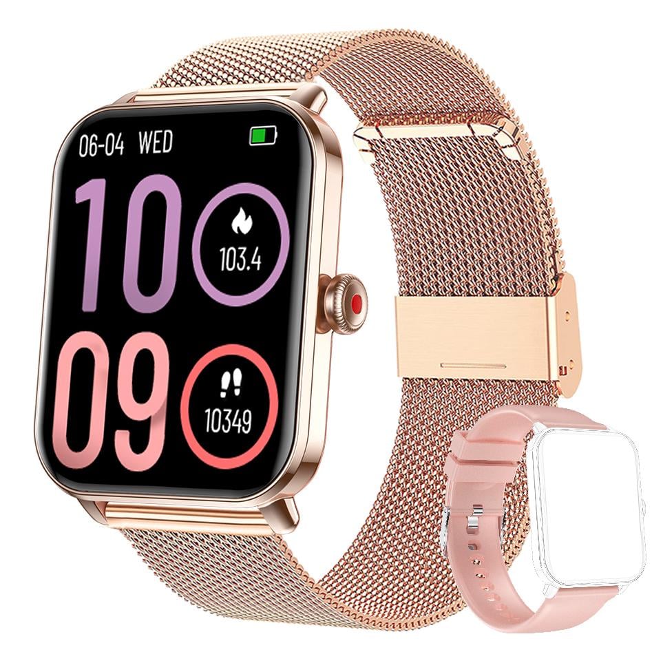 Смарт-часы Smart Eva 2 ремешки Gold (1694)