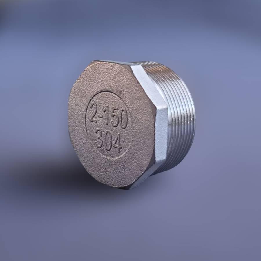 Заглушка різьбова восьмигранна DN50 BSPP н/ж сталь AISI304 Class-150 зовнішня різьба 2" (29203374) - фото 6 Заглушка різьбова восьмигранна DN50 BSPP н/ж сталь AISI304 Class-150 зовнішня різьба 2" (29203374) - фото 6