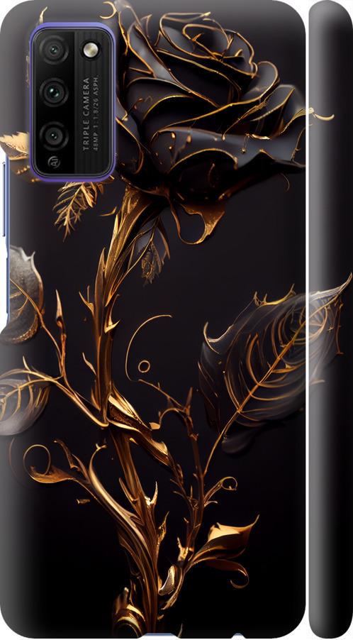 Чехол на Huawei Honor 30 Lite Роза 3 (5552m-2074-42517) Чехол на Huawei Honor 30 Lite Роза 3 (5552m-2074-42517)