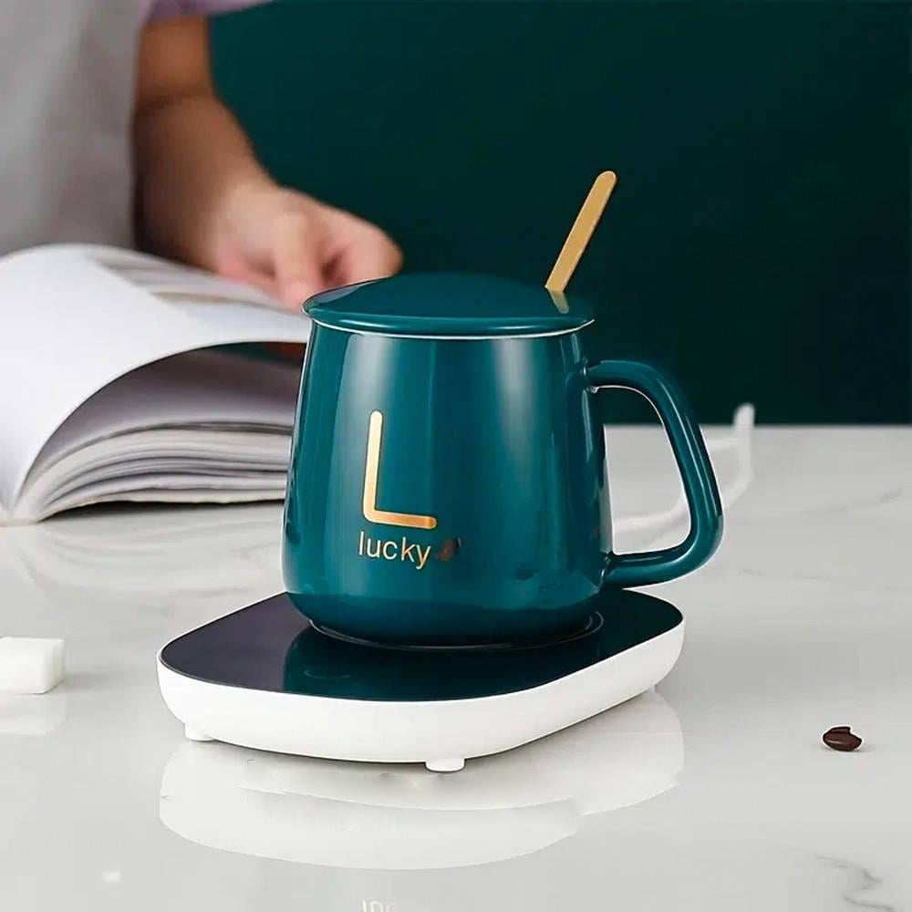 Чашка керамічна з підігрівом з підігрівом до +55 °С 400 мл - фото 2 Чашка керамічна з підігрівом з підігрівом до +55 °С 400 мл - фото 2