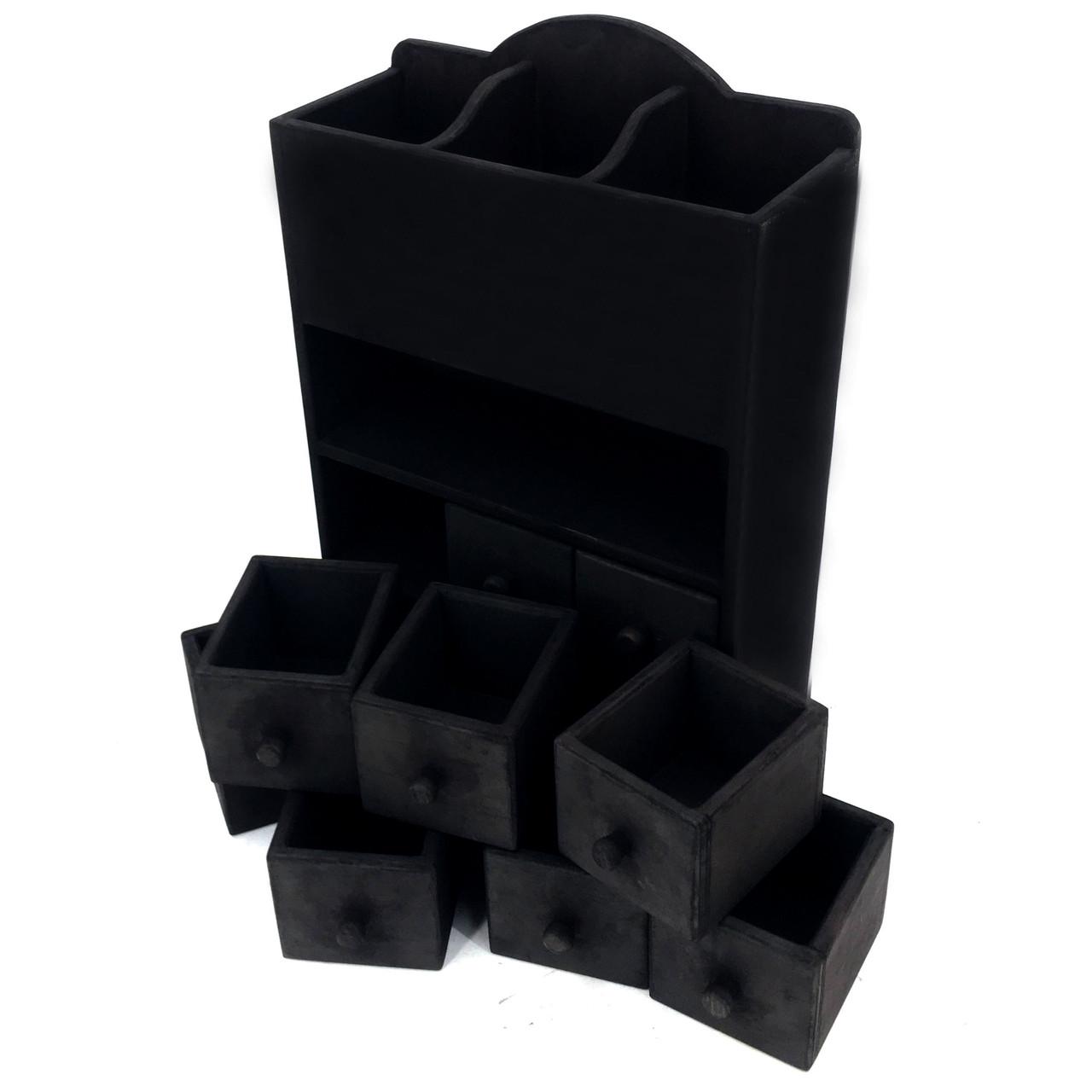 Міні-комод із дерева Чункай Венге (МНК-008412) - фото 2 Міні-комод із дерева Чункай Венге (МНК-008412) - фото 2