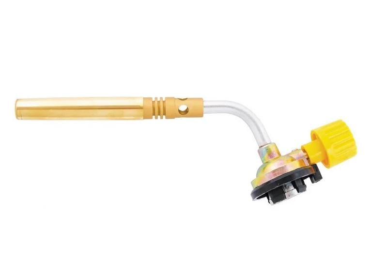 Горелка для газового баллона MasterTool Огонек 14 мм удлиненное сопло 1300°С (44-5021)