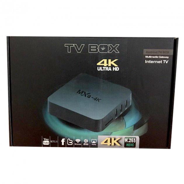 Приставка  SMART TV box MXQ 4K 1 Gb/8 Gb Android neo plus Black - фото 8