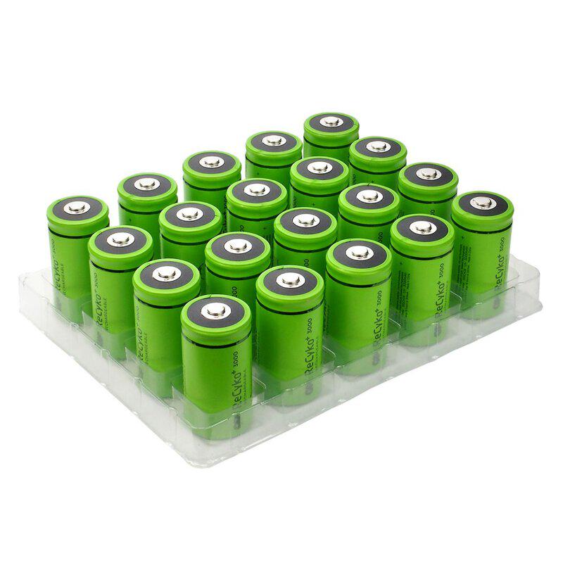 Аккумулятор GP Recyko+ 3000 C/R14 LSD Ni-MH bulk Button Top 3000 mAh 3A (25993902) - фото 3
