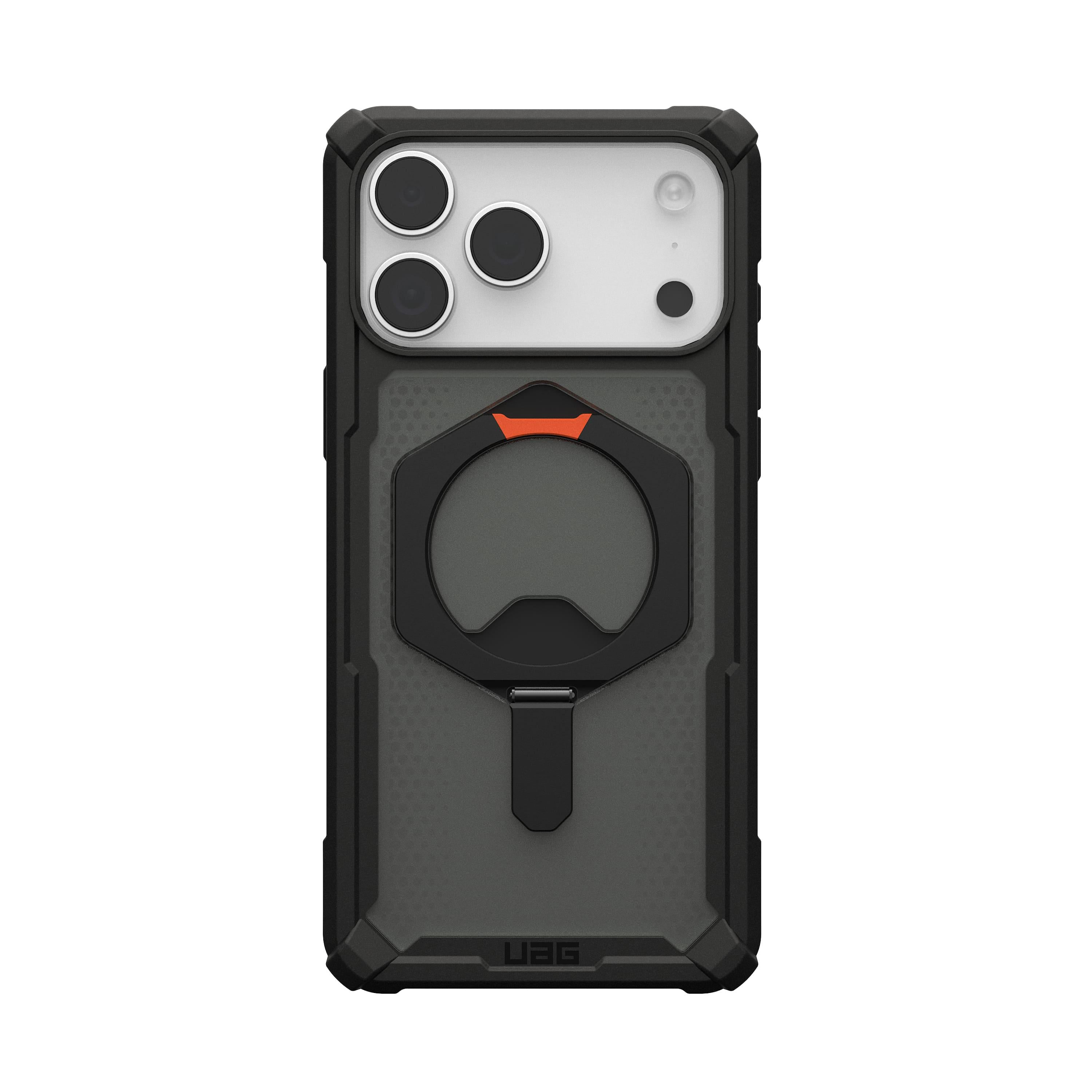 Чохол UAG Plasma XTE MagSafe для iPhone 17/18 Pro Max Black/Pop Orange (114528114097)
