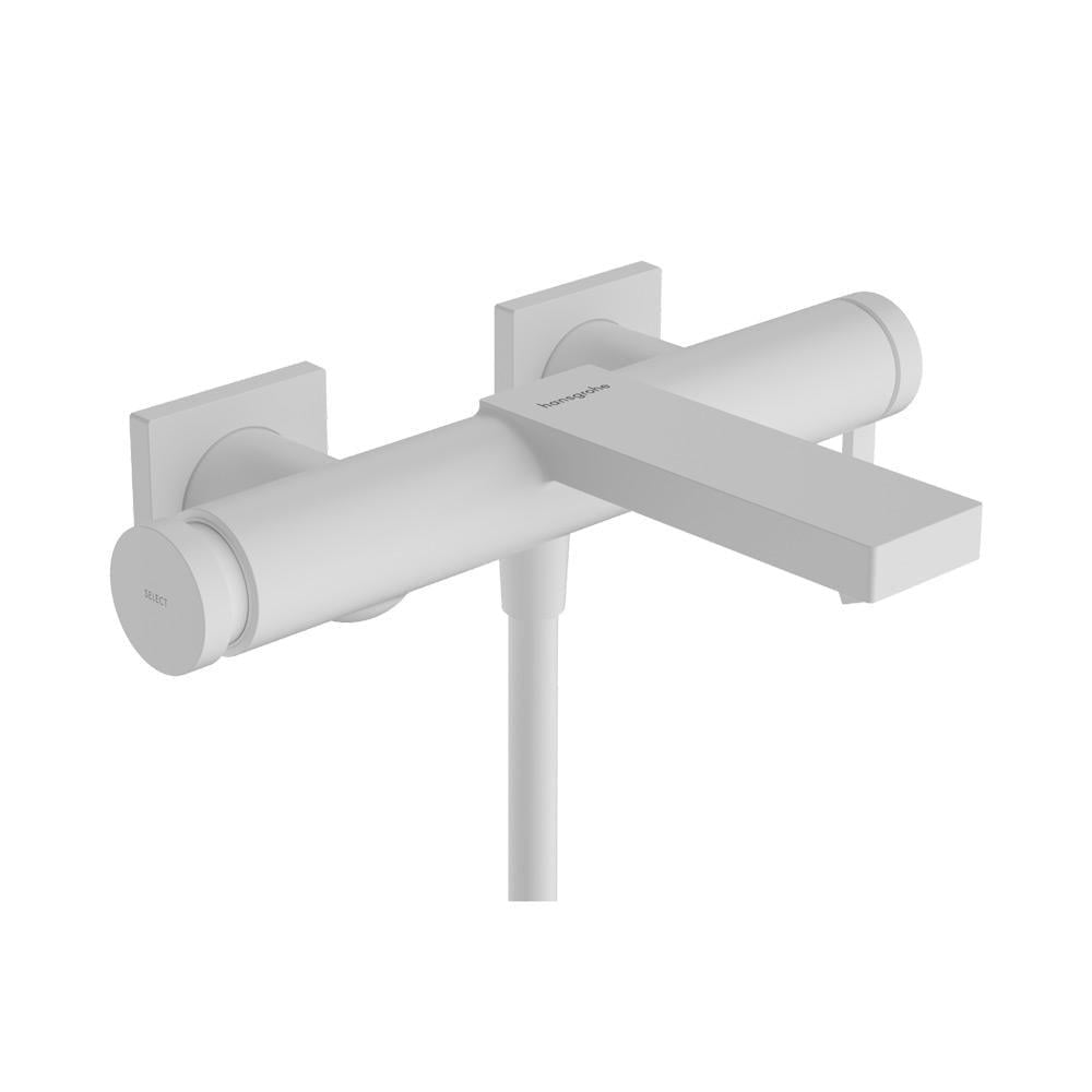 Смеситель для ванны Hansgrohe Tecturis Е однорычажный Белый матовый (LM-73420700)