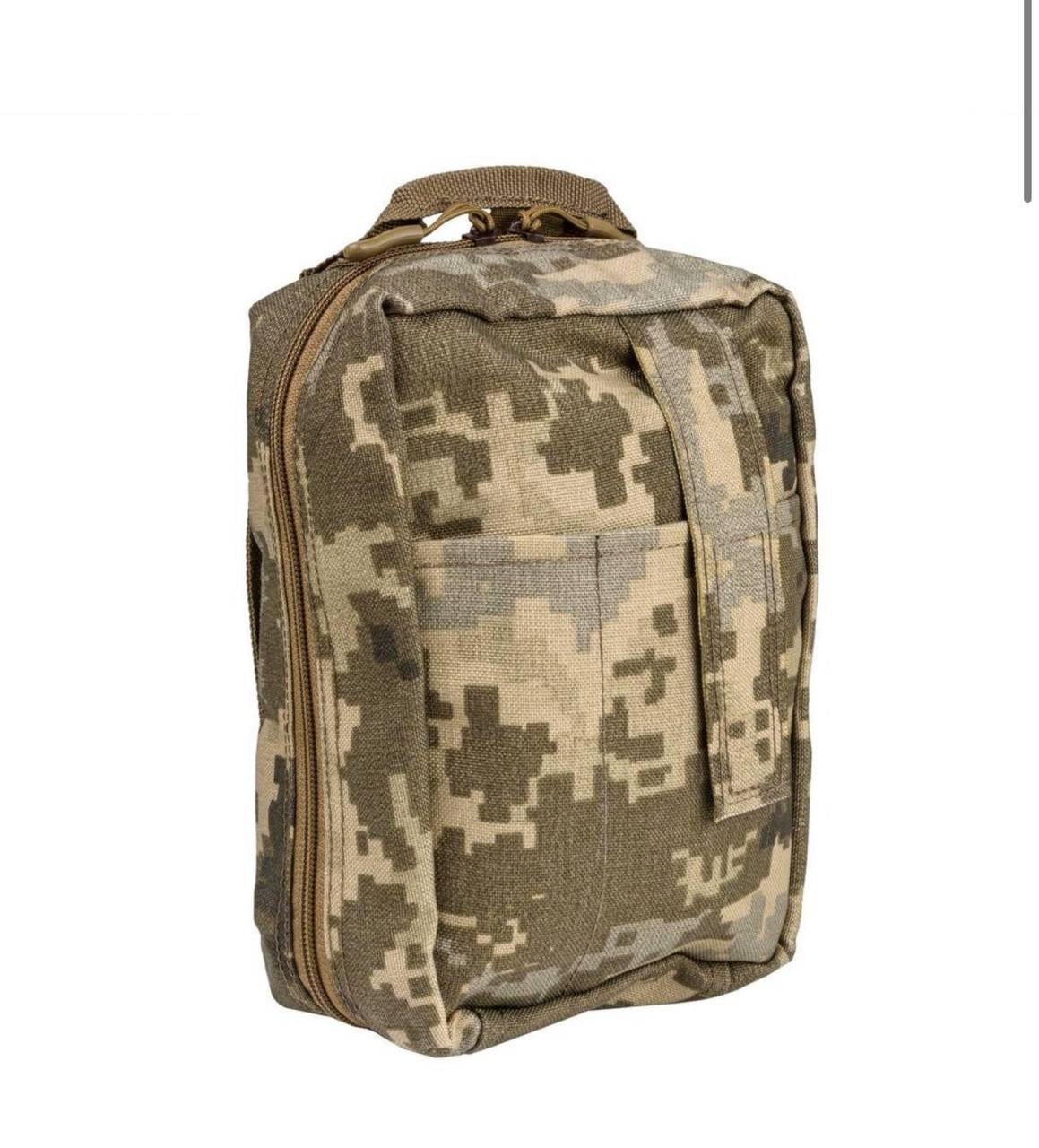 Сумка под аптечку самоскид НАТО CORDURA Пиксель (UA-02)