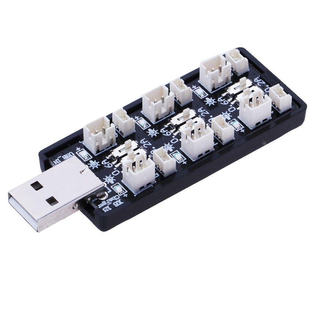 Зарядное устройство 1S PH2.0 LiPo 6CH USB 4,35V для LiHV High Voltage LiPo - фото 2