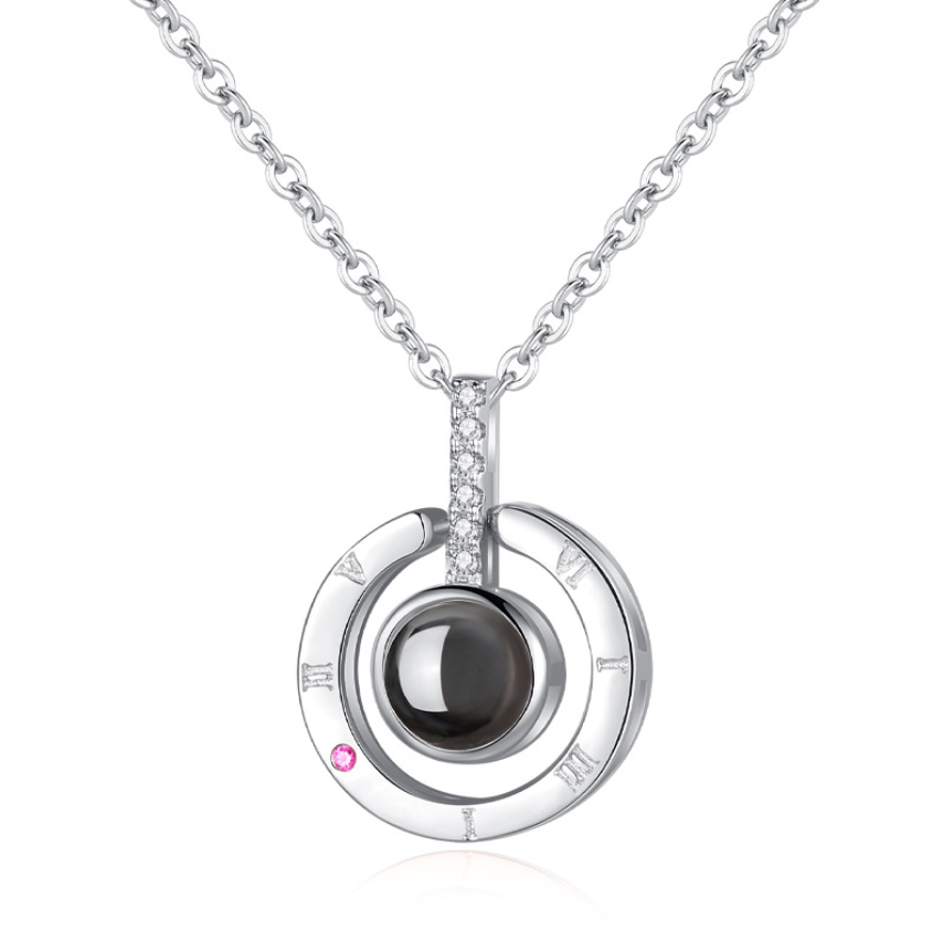 Підвіска Sunroz Я люблю тебе на 100 мовах Срібний (SUN3095)