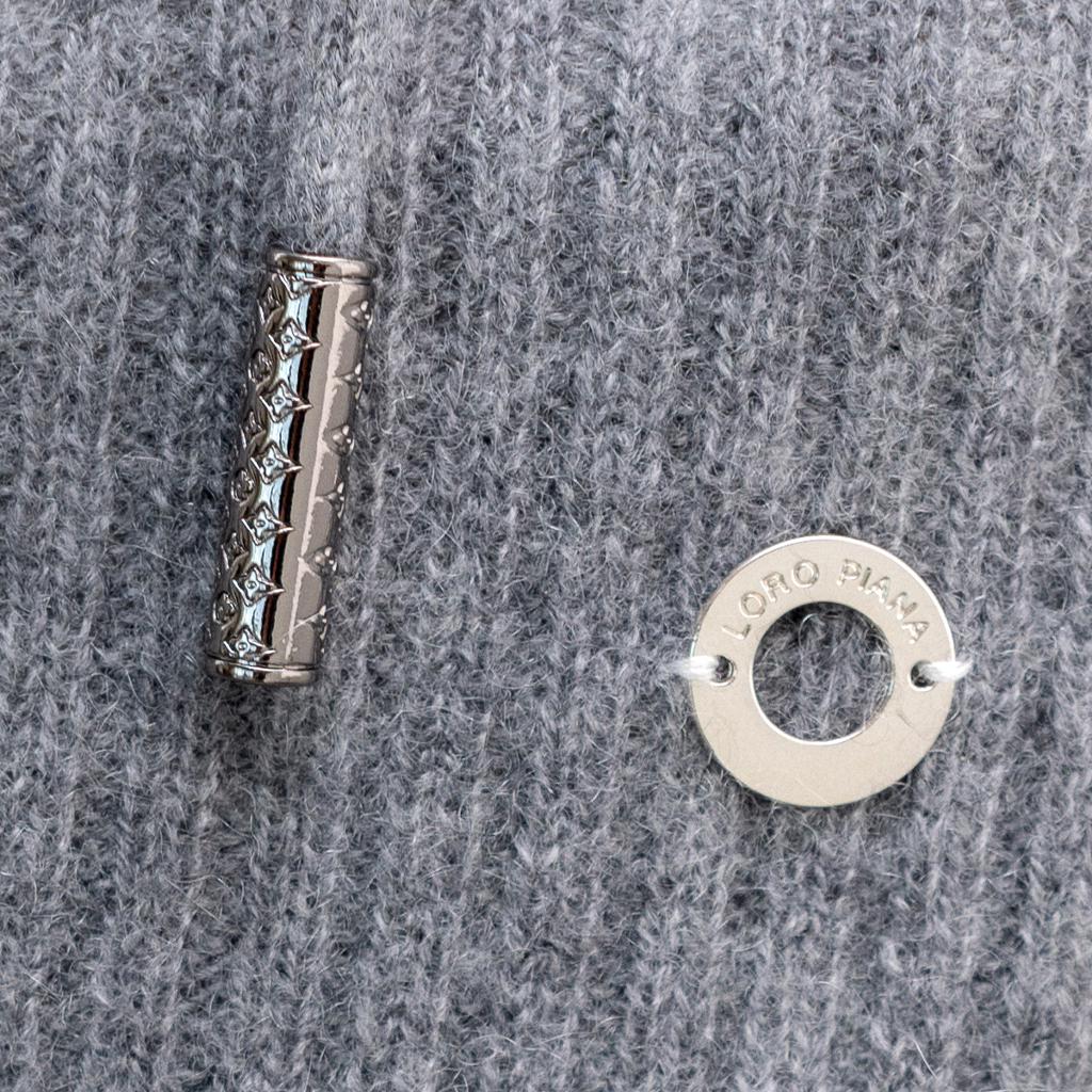 Кардиган жіночий повсякденний Loro Piana S Сірий (2797308175) - фото 7