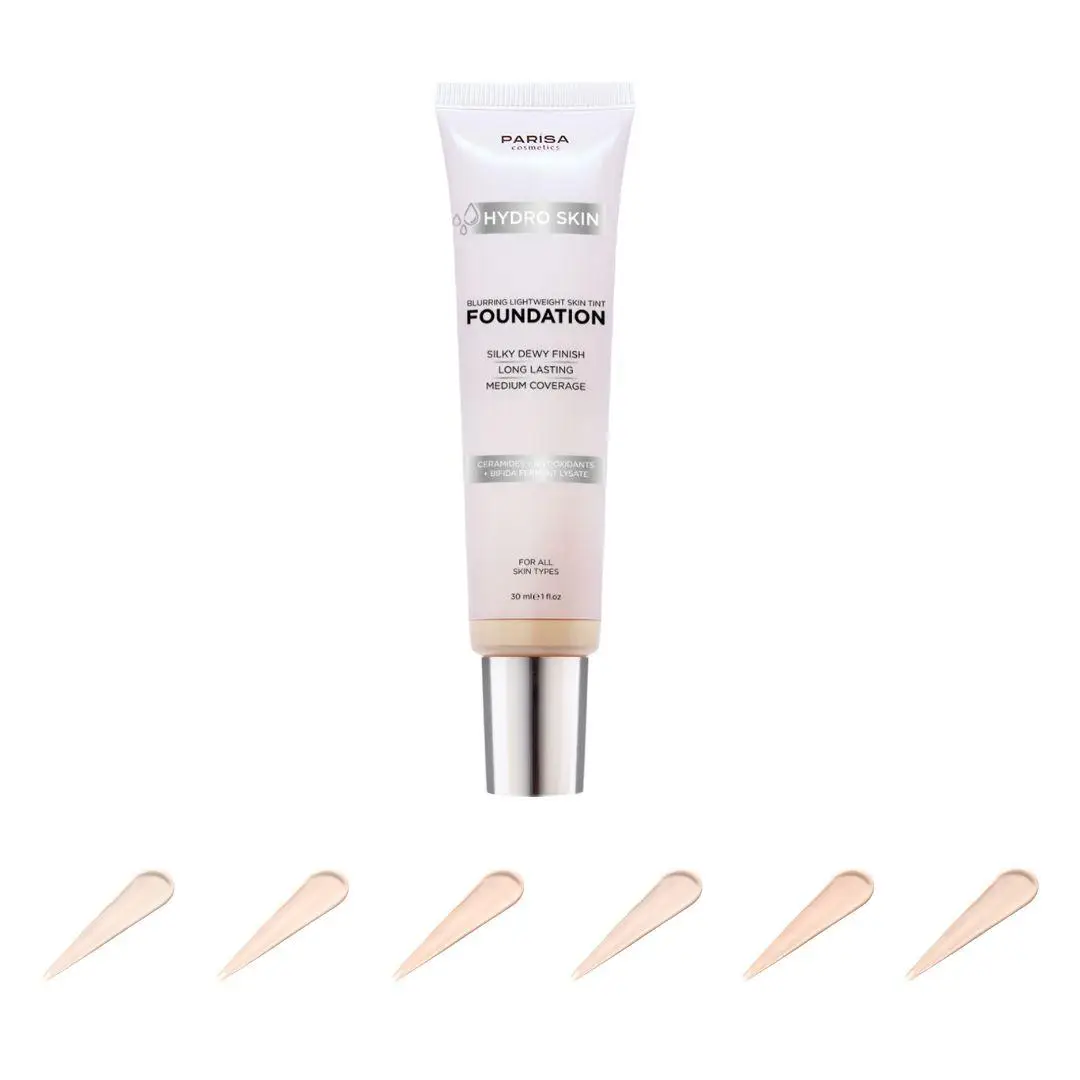 Тональна основа-тинт PARISA COSMETICS Hydro Skin Tint Foundation PHF-06 тон 06 Soft Amber - фото 3 Тональна основа-тинт PARISA COSMETICS Hydro Skin Tint Foundation PHF-06 тон 06 Soft Amber - фото 3