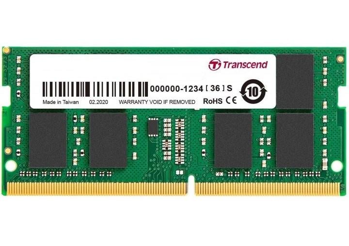 Оперативна пам'ять Transcend JM3200HSE-16G для ноутбука 16 Гб 3200 МГц (578304)