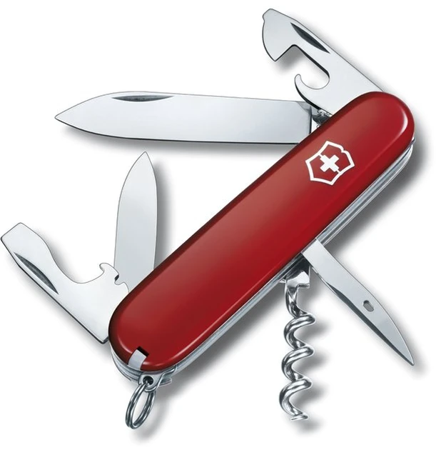 Нож швейцарский Victorinox Spartan Red 1.3603 складной мультитул 12 функций Красный