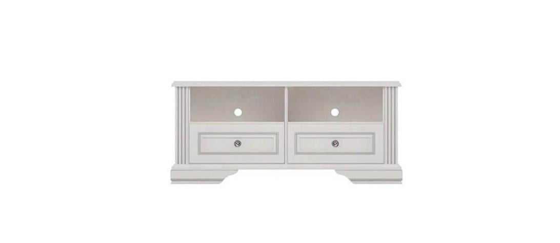 Тумба под ТВ Gerbor РТВ2S Вайт из ДСП/МДФ 530х450х1210 мм Ясень снежный/Сосная серебристая (20006163)