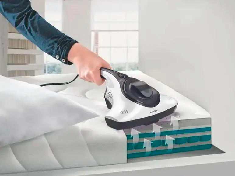 Пылесос для чистки мебели Silver Crest SMS 300 B2 300 Вт антибактериальный с УФ-лампой (2789643110) - фото 9 Пылесос для чистки мебели Silver Crest SMS 300 B2 300 Вт антибактериальный с УФ-лампой (2789643110) - фото 9