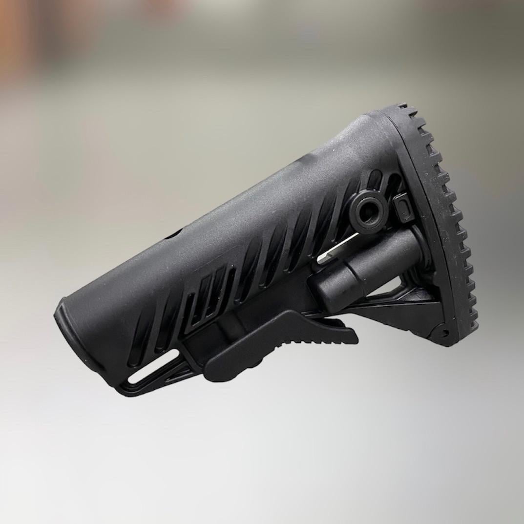 Приклад база FAB Defence GLR-16 без подщечника для AR15/M16 MIL-SPEC Com-SPEC Черный (1682820058)