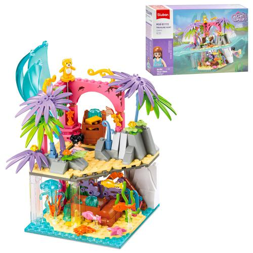 Конструктор дитячий SLUBAN M38-B1172 Підводний світ 224 деталей (M38-B1172/6,9)