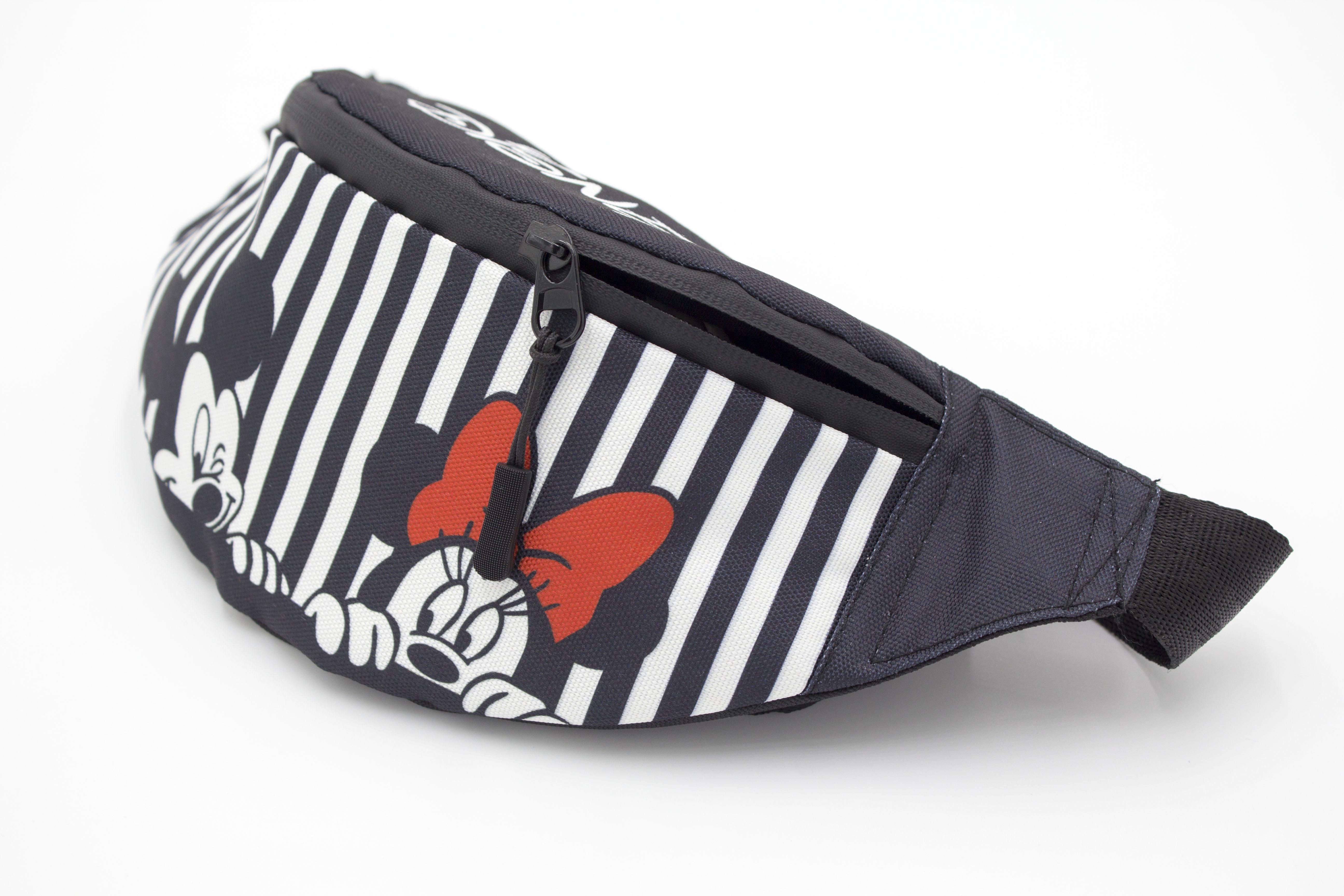 Бананка для дівчат Міккі та Мінні в смужку Чорний (BM-003) - фото 3 Бананка для дівчат Міккі та Мінні в смужку Чорний (BM-003) - фото 3