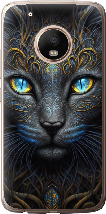 Чохол на Motorola Moto G5 PLUS Кішка (5548t-1038-42517)