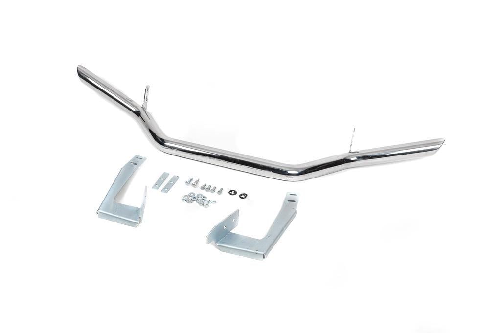 Передній захист CAN ST006 1995-2000 для Mercedes Sprinter W901/902/903/904/905 1995-2006 рр. нержавіюча сталь Хром (175953)