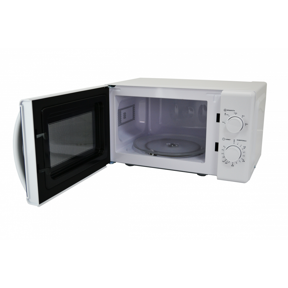 Мікрохвильова піч Grunhelm 20MX720-W 20 л 700 Вт Білий (78816941) - фото 5