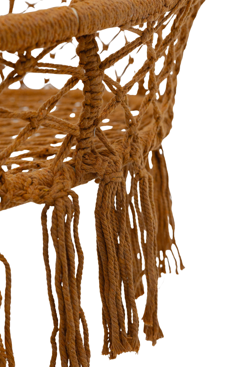 Качель круглая подвесная с подушкой WCG 140 см Коричневый (QNSW11BR1) - фото 7 Качель круглая подвесная с подушкой WCG 140 см Коричневый (QNSW11BR1) - фото 7