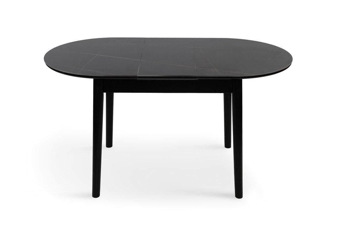 Стол обеденный Мікс Меблі Тітан XS-1309 1100/1400х750 мм Черный/Керамика/Черный - фото 2