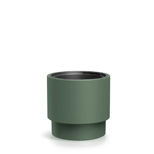 Горщик для квітів Prosperplast Heos 30х28 см Зелений (DBHEN300-2411U) - фото 1 Горщик для квітів Prosperplast Heos 30х28 см Зелений (DBHEN300-2411U) - фото 1