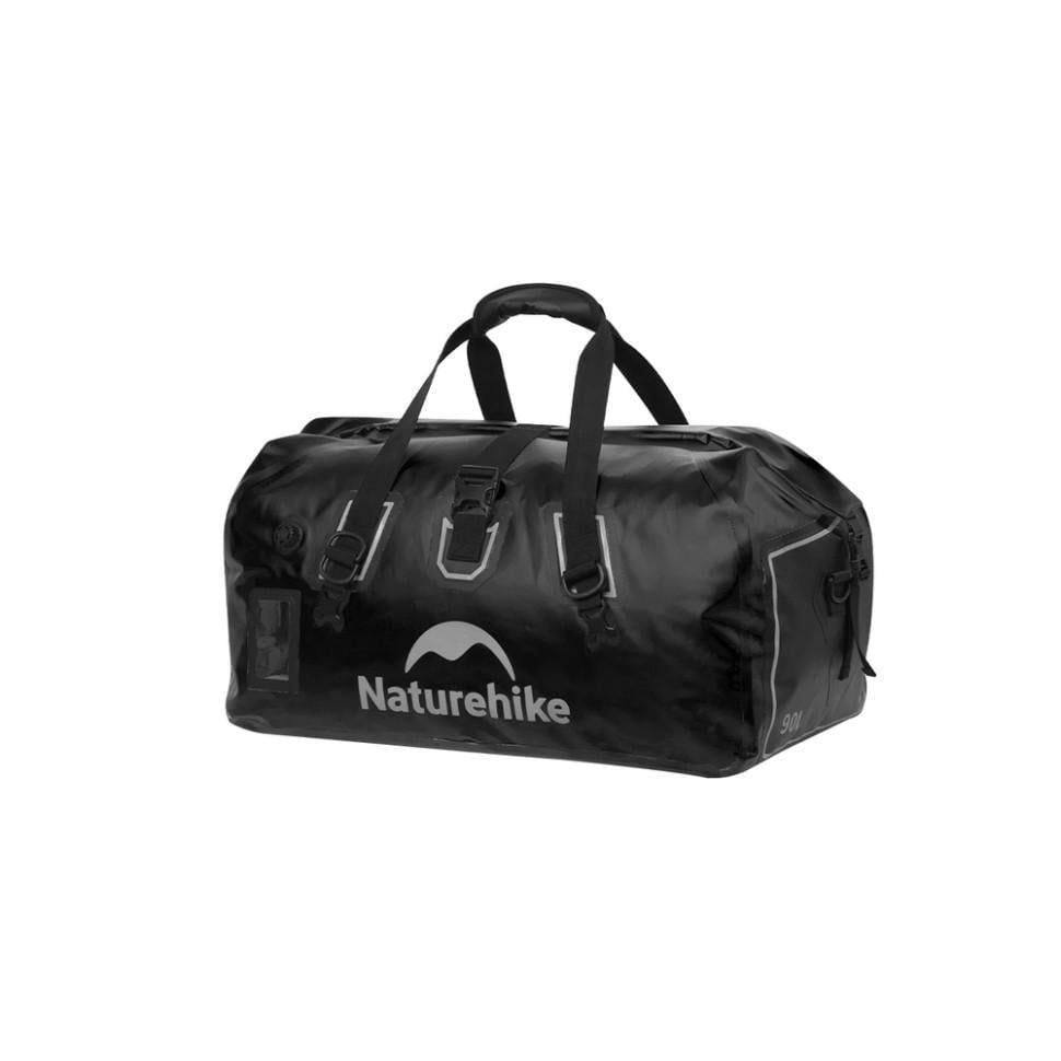 Дорожня сумка водонепроникна Naturehike CNK2450XB015 90 л Чорний