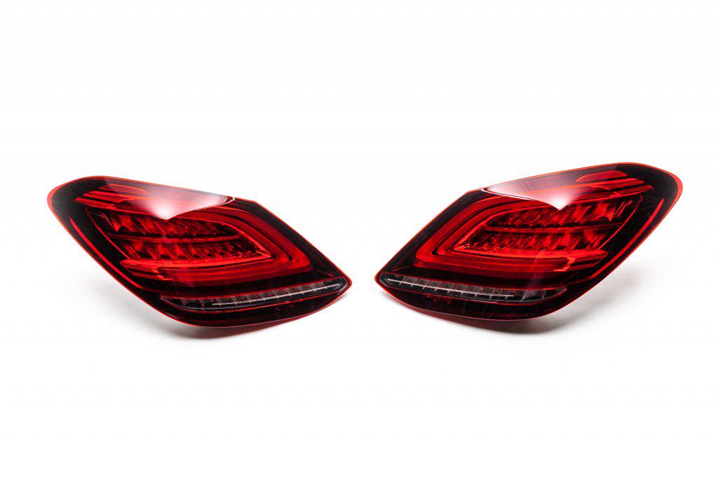 Задние фонари Рестайлинг Cixtai для Mercedes C-сlass W205 2014-2021 гг. поликарбонат